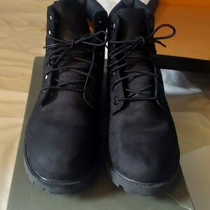 Timberland 6 in waterproof blackfield boot men size 7